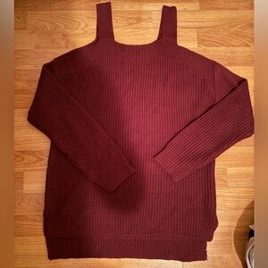Women's Burgundy Sweater